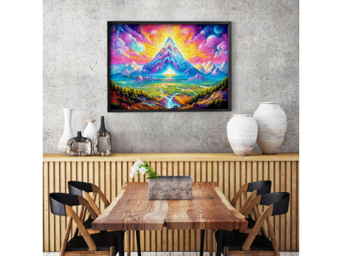 Puzzle 1000 piese Enjoy – Woodland Pyramids [5]