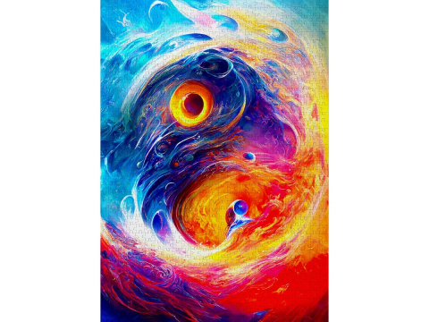 Puzzle 1000 piese Enjoy – Yin Yang Redux [1]