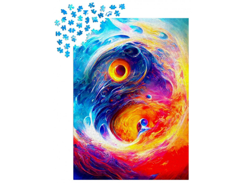 Puzzle 1000 piese Enjoy – Yin Yang Redux [2]