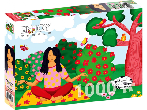 Puzzle - Puzzle 1000 piese Enjoy – Yoga in the Park