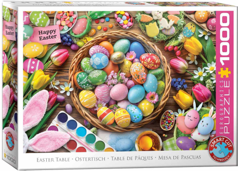 Noutati - Puzzle 1000 piese Eurographics Easter Table