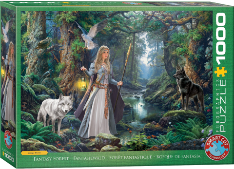 Noutati - Puzzle 1000 piese Eurographics Fantasy Forest