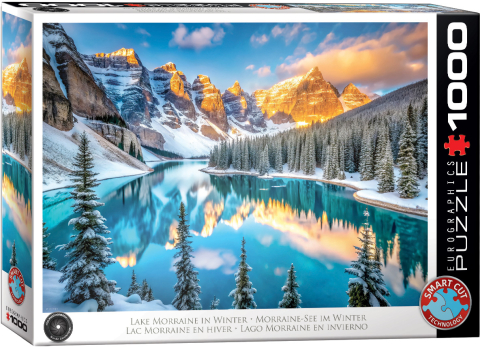 Noutati - Puzzle 1000 piese Eurographics Lake Morraine in Winter