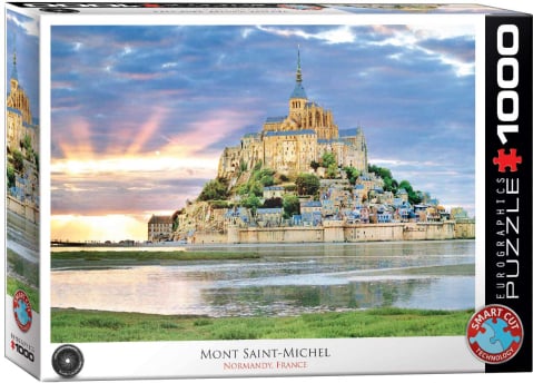 Noutati - Puzzle 1000 piese Eurographics Mont Saint-Michel France
