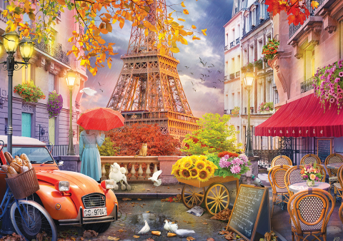 Puzzle 1000 piese Eurographics Paris View by Kateryna [1]
