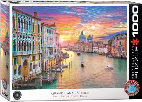 Noutati - Puzzle 1000 piese Eurographics Venice Grand Canal