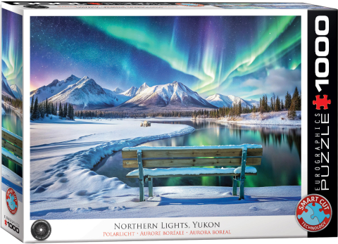 Noutati - Puzzle 1000 piese Eurographics Yukon Northern Lights