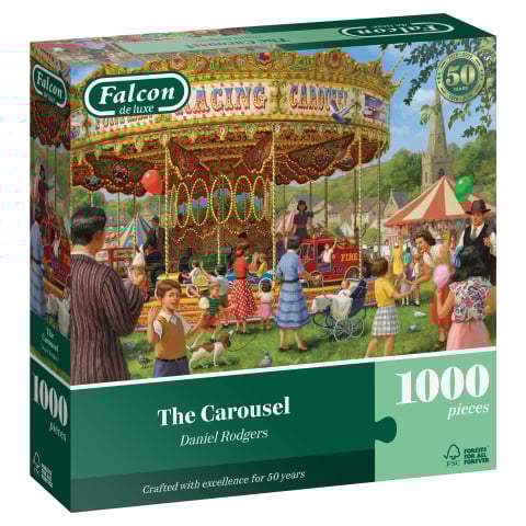 Puzzle - Puzzle 1000 piese Falcon The Carousel Daniel Rodgers