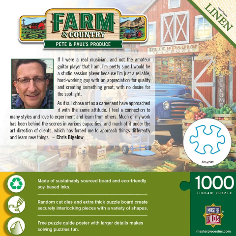 Puzzle 1000 piese Farm & Country Pete and Pauls Produce [2]