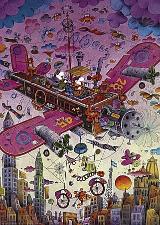 Puzzle 1000 piese Fly With Me! Heye 29887 [1]
