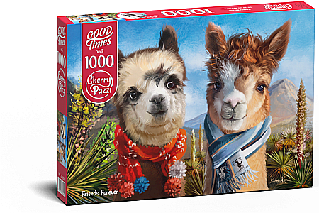 Puzzle 1000 piese - Puzzle 1000 piese Friends Forever 30455 Cherry Pazzi