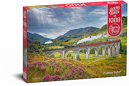 Puzzle - Puzzle 1000 piese Glenfinnan Viaduct 30356 Cherry Pazzi