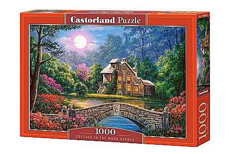 Puzzle 1000 piese - Puzzle 1000 piese Gradina in bataia Lunii 104208