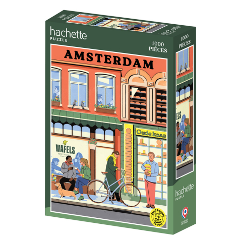 Puzzle 1000 piese - Puzzle 1000 piese Hachette Amsterdam