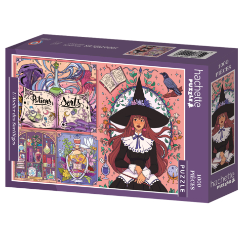 Puzzle - Puzzle 1000 piese Hachette L'Atelier des Sortileges