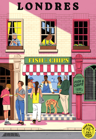 Puzzle 1000 piese Hachette Londres [1]