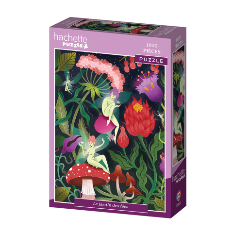 Puzzle 1000 piese - Puzzle 1000 piese Hachette The Fairy Garden