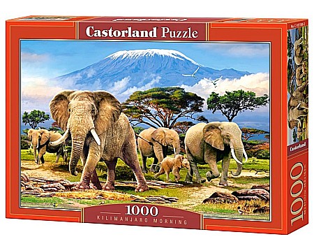 Puzzle 1000 piese - Puzzle 1000 piese Kilimanjaro Morning 103188