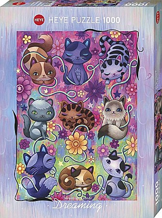 Puzzle - Puzzle 1000 piese Kitty Cats Heye 29955