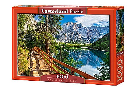 Puzzle 1000 piese - Puzzle 1000 piese Lacul Braies, Italia 104109