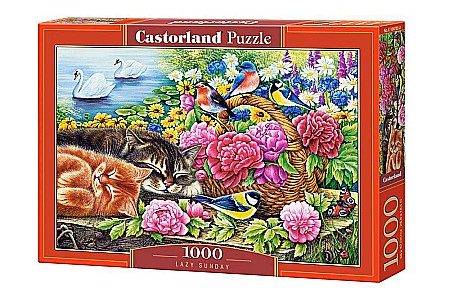 Puzzle 1000 piese - Puzzle 1000 piese Lazy Sunday Castorland 104765