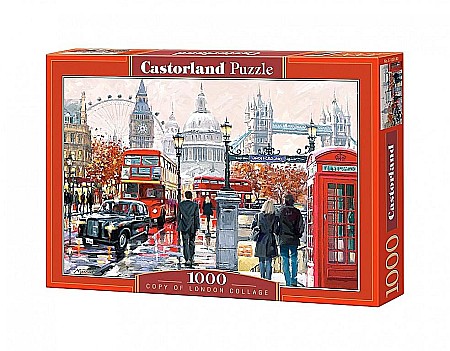 Puzzle 1000 piese - Puzzle 1000 piese London Collage 103140