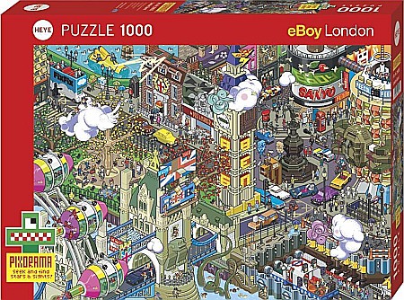 Puzzle - Puzzle 1000 piese London Quest Heye 29935