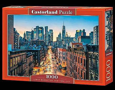 Puzzle - Puzzle 1000 piese Lower Manhattan Castorland 105083