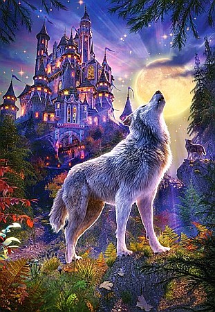 Puzzle 1000 piese Lupul de la Castel 104178 [1]