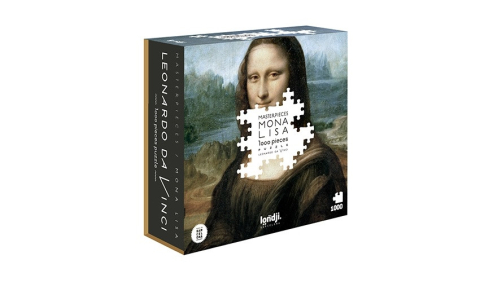 Jocuri - Puzzle 1000 piese Mona lisa, Londji