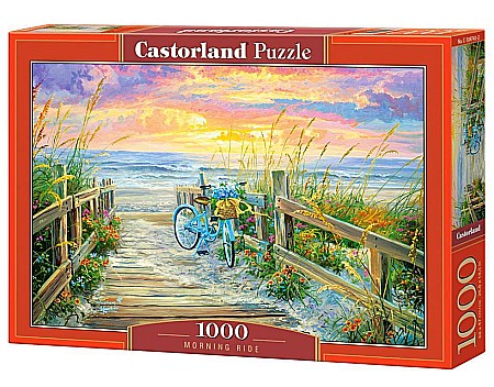 Puzzle 1000 piese - Puzzle 1000 piese Morning Ride 104741 Castorland