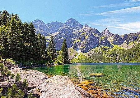 Puzzle - Puzzle 1000 piese Morskie Oko Lake, Tatras, Poland 102235