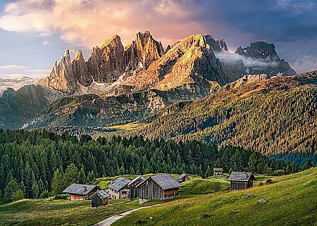 Puzzle 1000 piese Mountain Scenery in the Dolomites 30103 Cherry Pazzi [2]