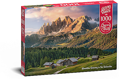 Puzzle - Puzzle 1000 piese Mountain Scenery in the Dolomites 30103 Cherry Pazzi