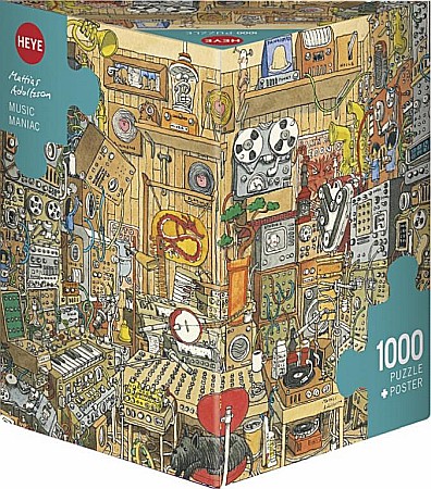 Puzzle - Puzzle 1000 piese Music Maniac Heye 29928