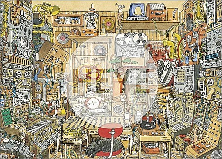 Puzzle 1000 piese Music Maniac Heye 29928 [1]