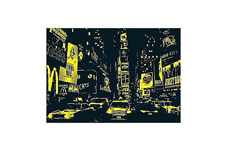 Puzzle 1000 piese Neon Time Square, New York 18499 [1]