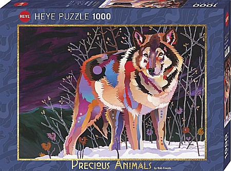 Puzzle - Puzzle 1000 piese Night Wolf Heye 29939