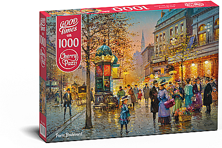 Puzzle - Puzzle 1000 piese Paris Boulevard 30202 Cherry Pazzi
