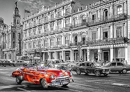 Puzzle 1000 piese Paseo de Marti in Havana 30332 Cherry Pazzi [2]