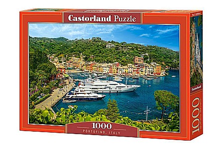 Puzzle 1000 piese - Puzzle 1000 piese Portofino, Italy Castorland 104703