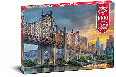Puzzle - Puzzle 1000 piese Queensboro Bridge in New York 30141 Cherry Pazzi