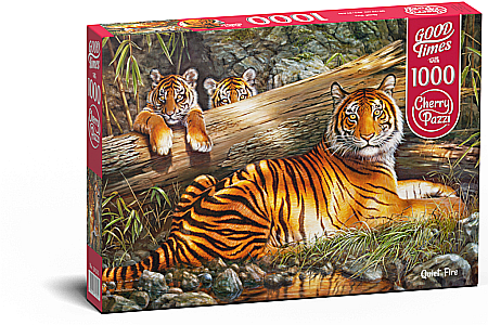 Puzzle - Puzzle 1000 piese Quiet Fire 30325 Cherry Pazzi