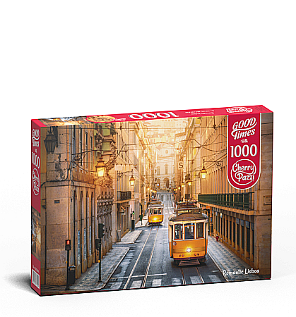 Puzzle - Puzzle 1000 piese Romantic Lisboa 30509 Cherry Pazzi