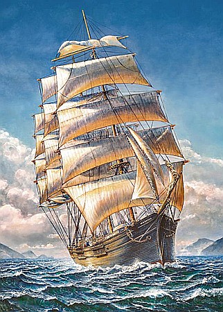 Puzzle 1000 piese Sailing the WR Grace 30448 Cherry Pazzi [2]