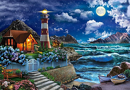Puzzle 1000 piese Sailors Night 104864 Castorland [1]