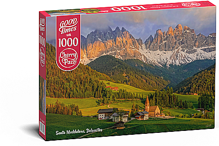 Puzzle - Puzzle 1000 piese Santa Maddalena, Dolomites 30028 Cherry Pazzi