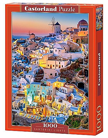 Puzzle 1000 piese - Puzzle 1000 piese Santorini Lights 103522