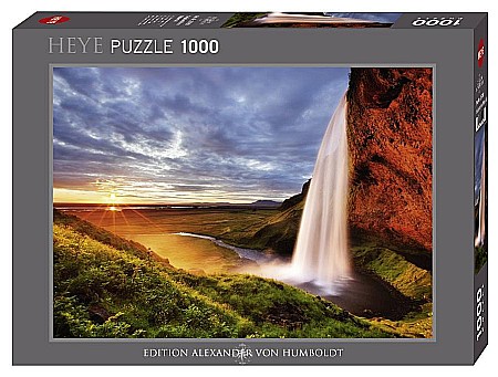 Puzzle 1000 piese - Puzzle 1000 piese Seljalandsfoss Waterfall 29769