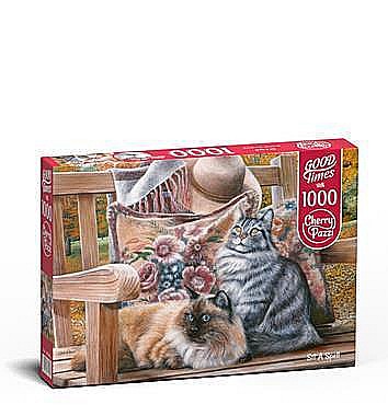 Puzzle 1000 piese - Puzzle 1000 piese Sit a Spell 30585 Cherry Pazzi